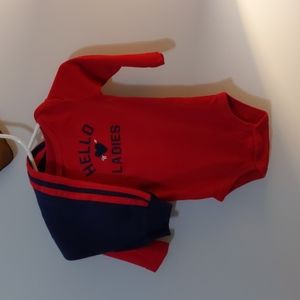 ‼️5/$10‼️Carter's pants/bodysuit Valentine's set